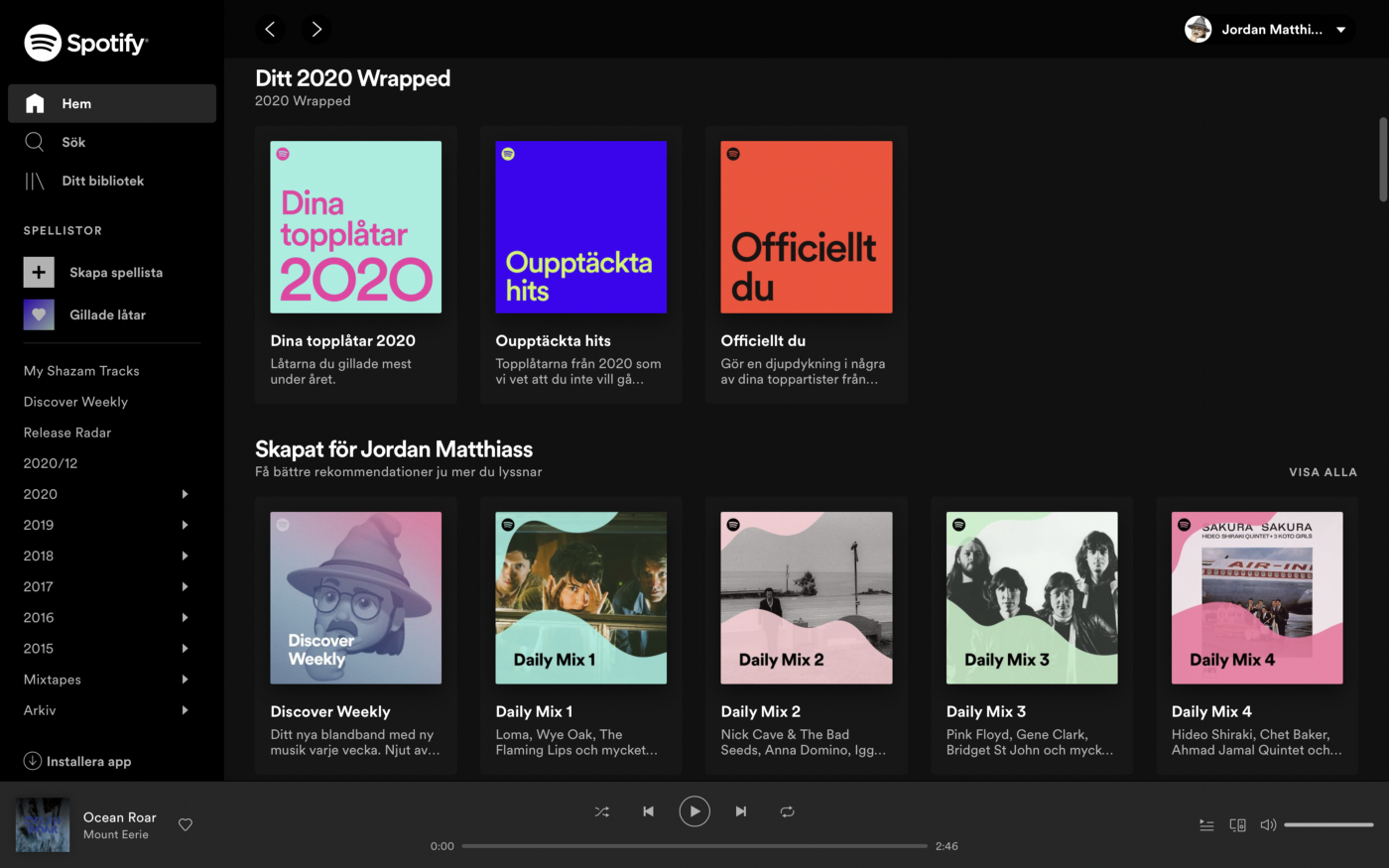 Spotify UI